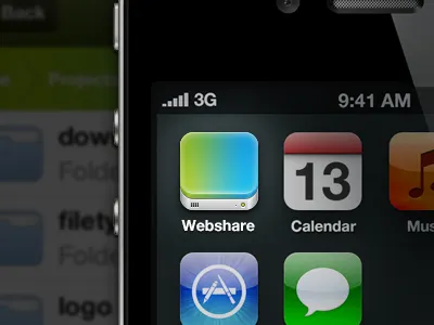 Lundegaard Freebie - Webshare FREE DOWNLOAD app application design disk download file file access free freebie icon share sharing web app