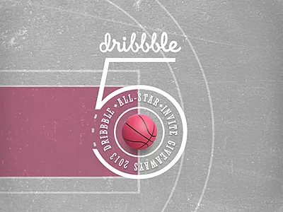 Dribbble x5 Invites Giveaway dribbble giveaway invitation invite