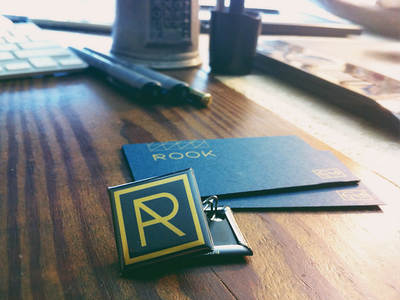 Rook Swag branding button rook swag