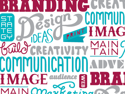 Lettering for promotional brochure brochure lettering promotional typography