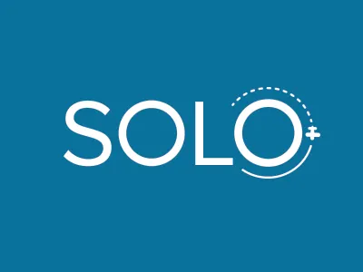 Sologo fly logo plane