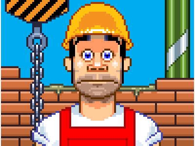 mr Movyda 09 character people pixel pixelart