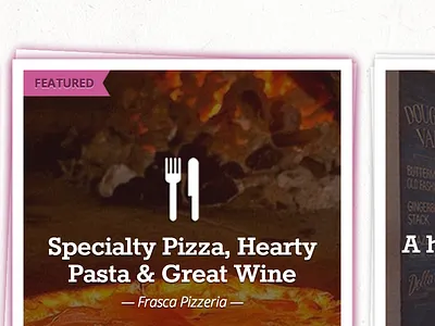 Featured Business business feed listing tile