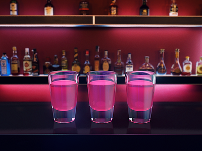 Dribbble invites 3d bar c4d dribbble drinking game invites shot