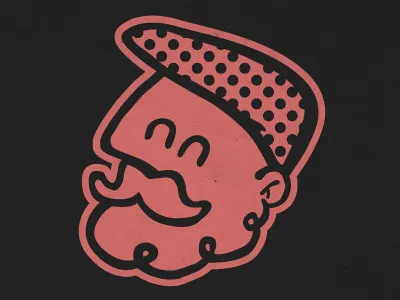 Rusty character icon illustration illustrator sketch