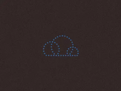 Cut, paste, build something. circles cloud dotted line