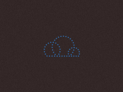 Cut, paste, build something. circles cloud dotted line