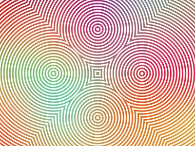 Concentric Circles abstract circles experimentation pattern processing