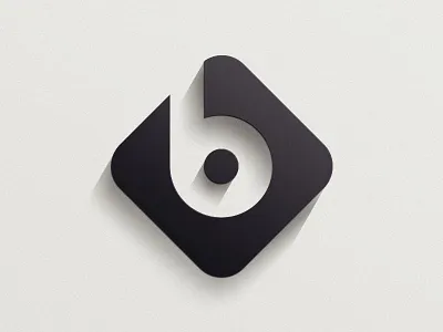 Buuuk logo 3d buuuk icon logo shadow texture wall