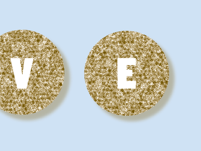 Lovin' glitter gold sparkle valentines