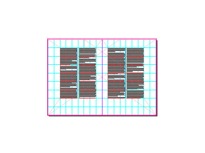 The grid for a forthcoming new publication digest