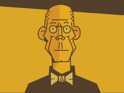 Erik Spiekermann caricature erik spiekermann illustration