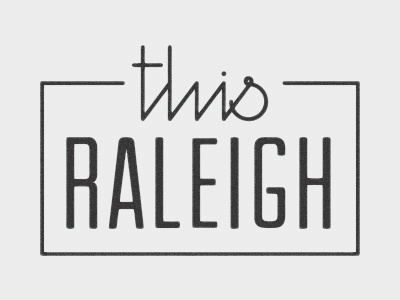 ThisRaleigh Logo branding identity logo