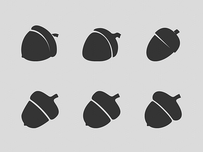 The Acorn Evolution acorn icon illustrator tits