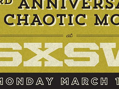 SXSW invite