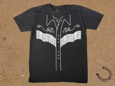 Fringe with Benefits fringe shirt tee tshirt western