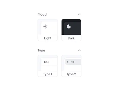 Customisation cards builder card custom customisation dark dark mode dashboard designer light light mode saas setting ui uiux web