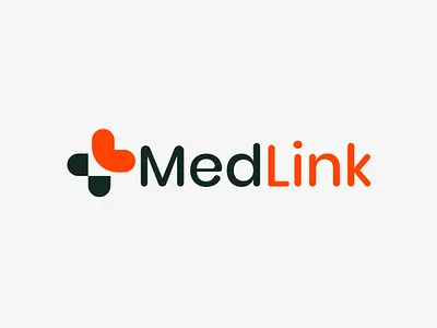 MedLink Logo Design brand identity branding design graphic design illustration logo logo brand logo cusotm logo design logo designer logo inspirations logo mark med logo medical logo monogram professional logo unique