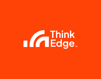 Think Edge Logo Design ai logo app brand brand designer brand identity brand identity design branding custom logo high tech icon logo design logo designer modern logo monogram negative space logo saas tech tech logo think logo unique logo