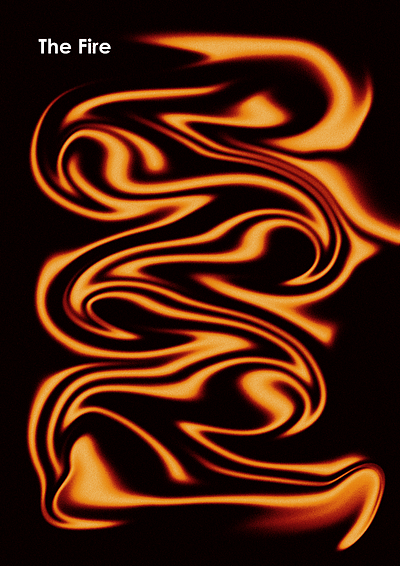 The Fire- Poster Design artwork design graphic design illustration inspiration mesh photoshop