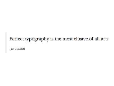 True Story blockquote css rwd typography