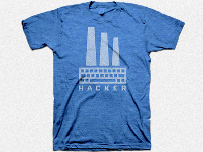 Hacker Tee V2 mockup hacker illustration t shirt