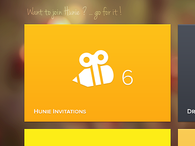 Ahoy !!! Get on board, ship HUNIE !!! bees design feedback flat hunie invite invitiations join metro minimal minimalistic modern ui vector