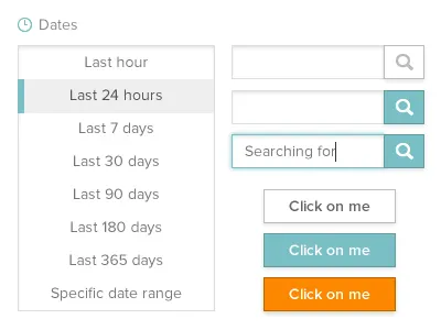 Light UI Concept buttons fields light buttons light ui search fields ui ui buttons ui concepts ui input