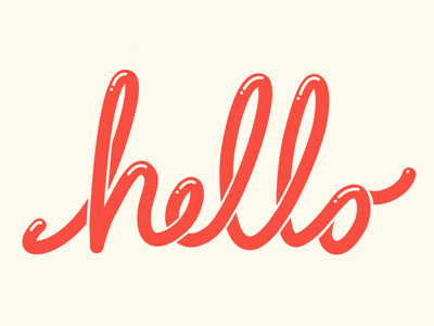 Hello 2 type typography