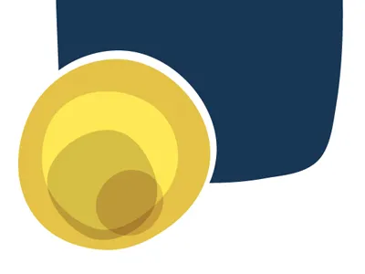 Sun color gold personal work process vector