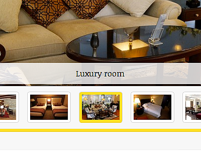 Slider for a hotel website hotel slider thumb