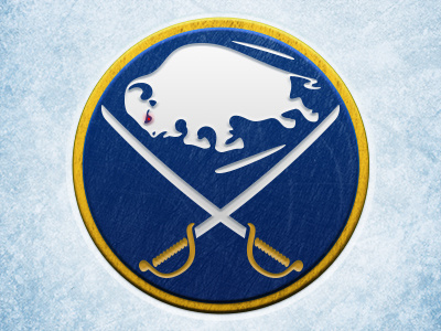 Sabres v2 buffalo effects hockey logo metal photoshop sabres textures