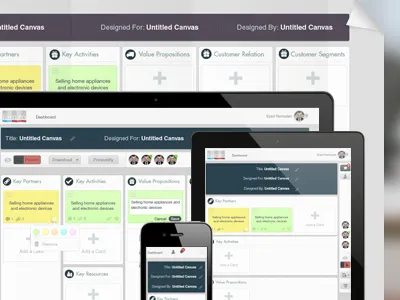 Responsive Design for web app dashboard ui web app