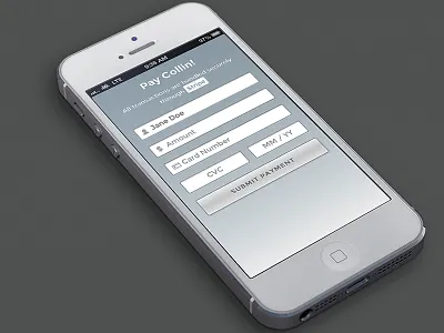 Pay Collin! app clean credit money payment stripe web