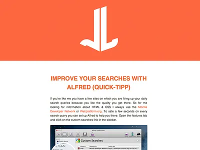 Refreshing the blog blog flat minimal tomato