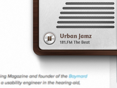 On-line radio browser extension app extension radio