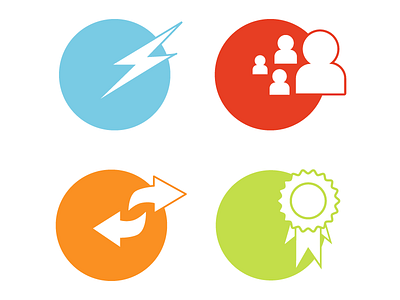 Icon Designs branding icons simple ui