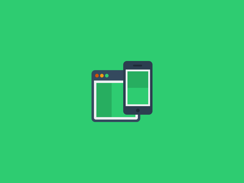 Responsive Icon browser flat gif icon iphone mobile responsive ui