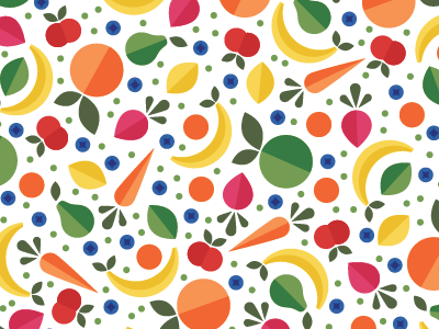 chiquita banana banana blueberry carrot fruit icon lemon lime orange pattern pea pear radish tomato vector