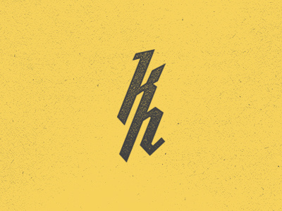 Kristian Hay Monogram branding hay identity kristian logo mark monogram personal vancouver