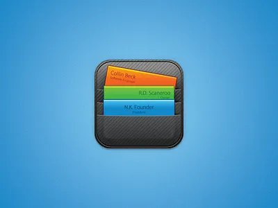 Contact Card Icon app business card contact download icon information ios iphone sharing