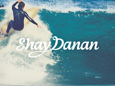 Thats me logo surf type