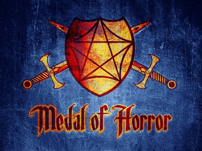 Medal Of Horror horror knight medal of shield sword