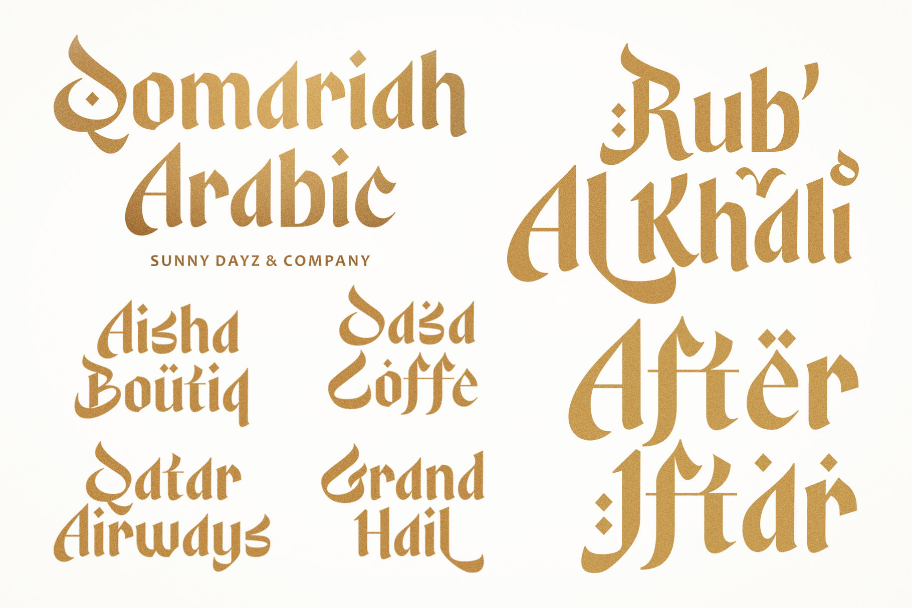 Qomariah – Arabic Display Font arabic arabic faux arabic font calligraphy