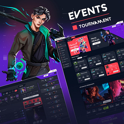 Casino Website Design in Valorant Style casino casino website creative design design dribble showcase esports aesthetic figma design futuristic design gambling game design gameinspired design illustration lime agency modern webdesign ui uiux valorant valorant style webinterface website design