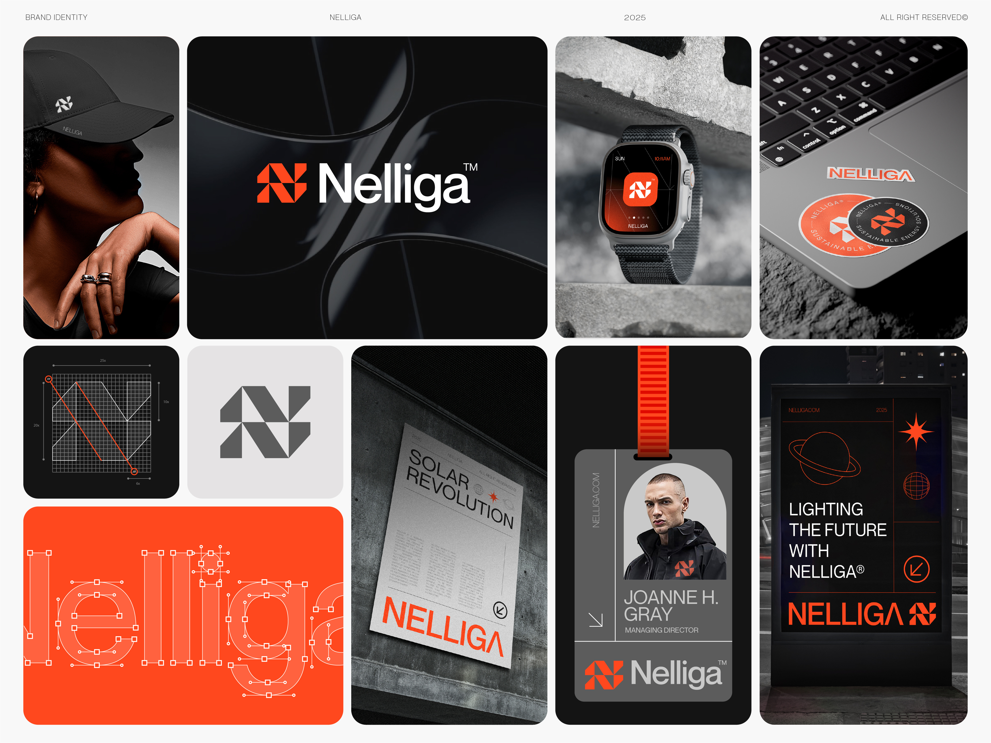 Example of Logo & Brand Identity Design for Renewable Solar Energy Brand