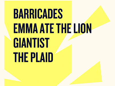 2-22-2013 boston design local music poster