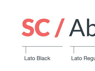 SC Abogados: detail attorney law firms lawyer logo logotype