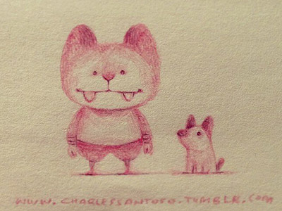 Buddies charles santoso pencil post it note