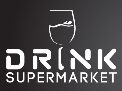 identity Drink Supermarket graphics identity logo